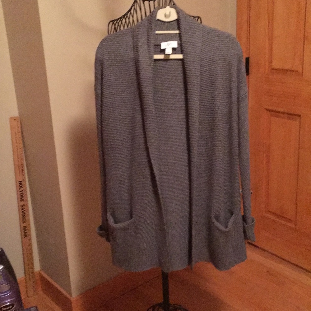Long Gray Sweater